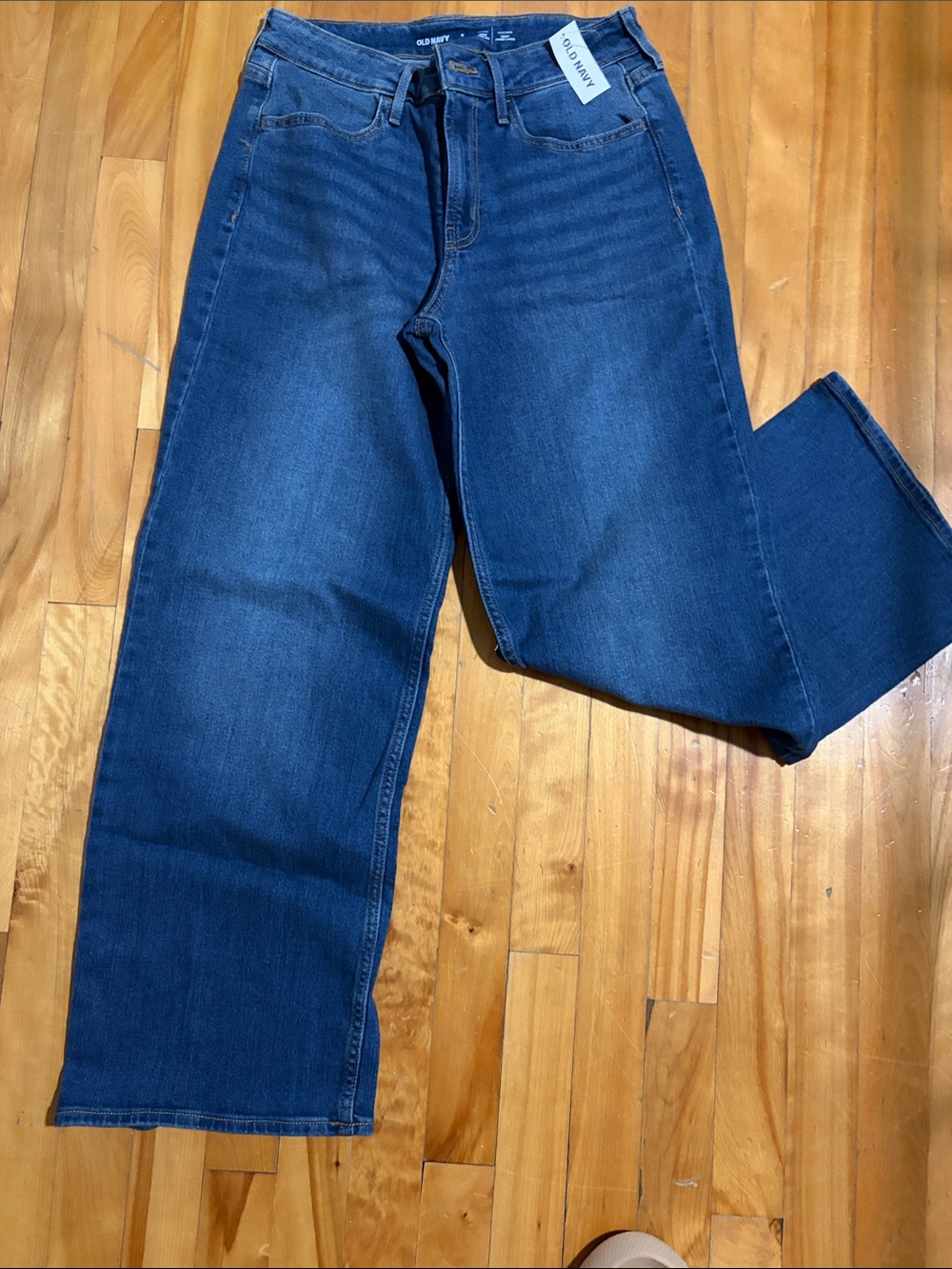 Old Navy Indigo Wide-Leg Jeans NWT